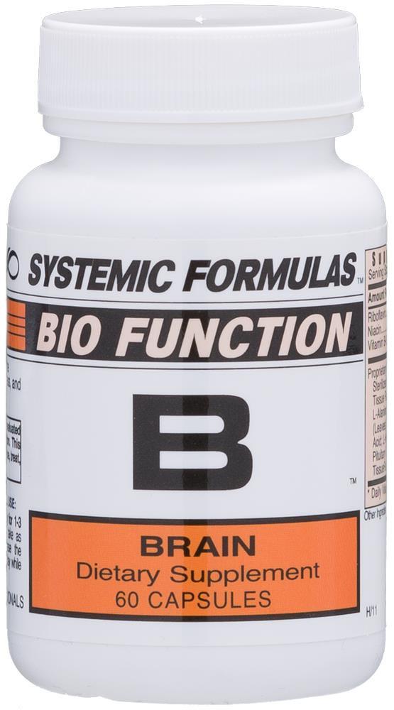 Systemic Formulas B - BRAIN - Dr. Allison's Apothecary