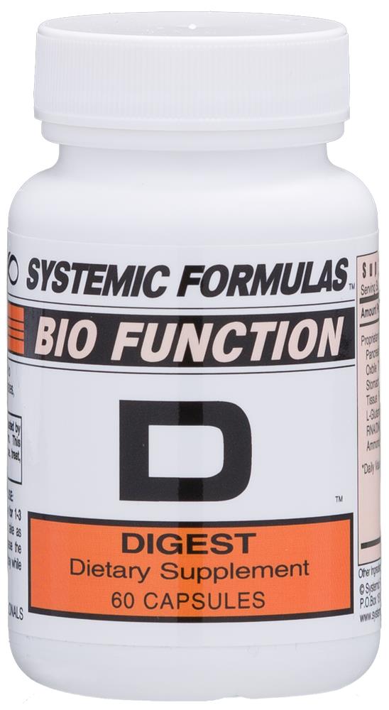 Systemic Formulas Vrm1 Systemic Formulas D – Digest - Dr. Allison's Apothecary
